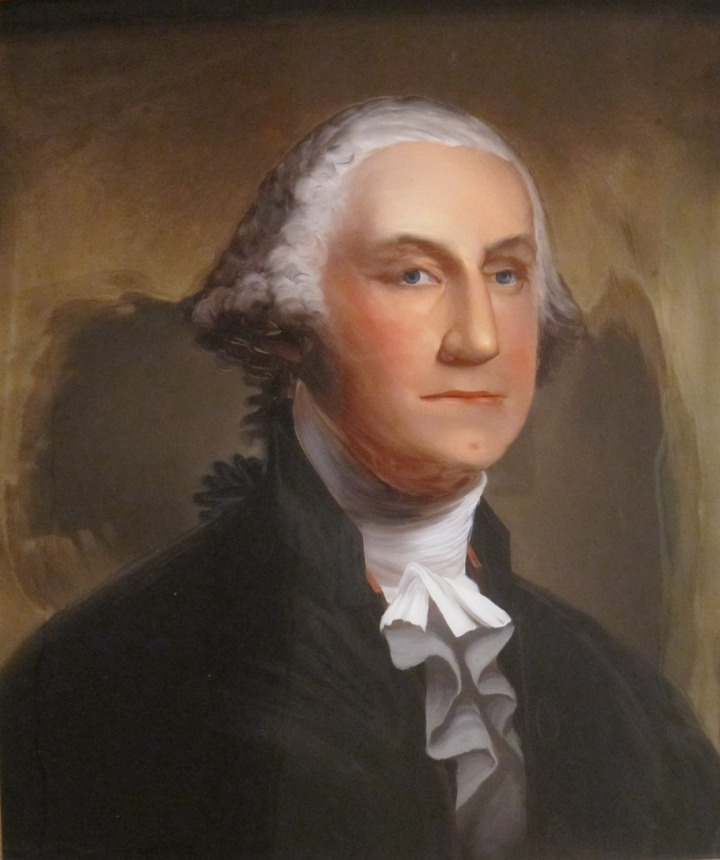 Founding Fathers portrait painting